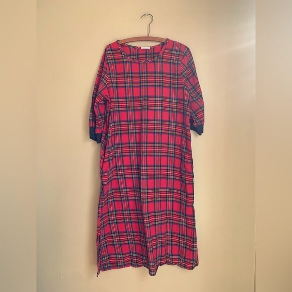 The Vermont Country Store Other - The Vermont Country Store Red Plaid Nightgown cabin-core winter ski mountain